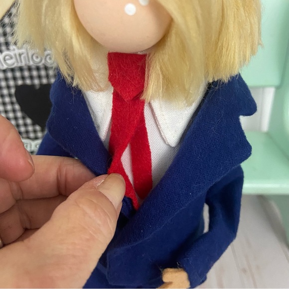 ❌SOLD❌MAGA Trump Gnome Doll Handmade America Patriotic Home Decor - Picture 8 of 12
